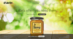 Desktop Screenshot of labelart.com